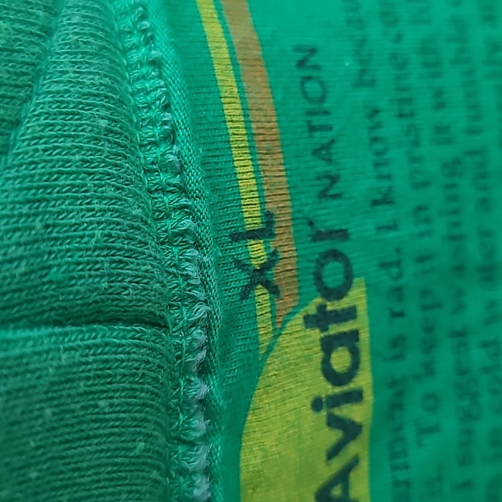 AVIATOR NATION Logo Green Quilted Mens XL Full Zip Hoodie Sweatshirt Jacket‎ - Picture 7 of 8